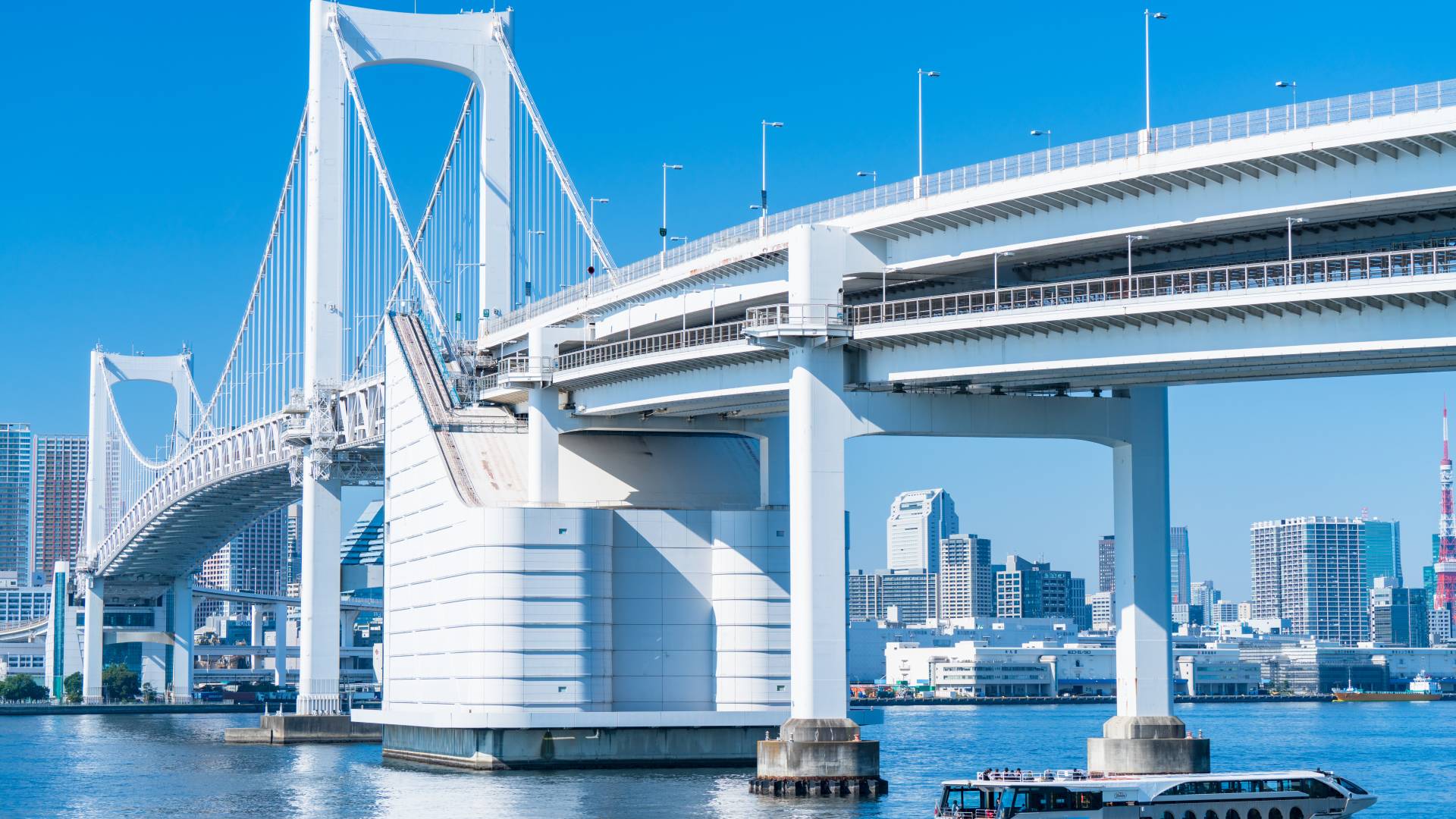 Rainbow Bridge and Oedo Onsen